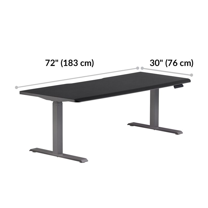 width of the desk is 72 inches long image number null